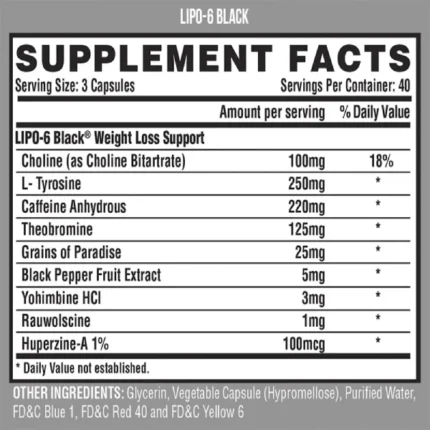 لیپوسیکس بلک ناترکس