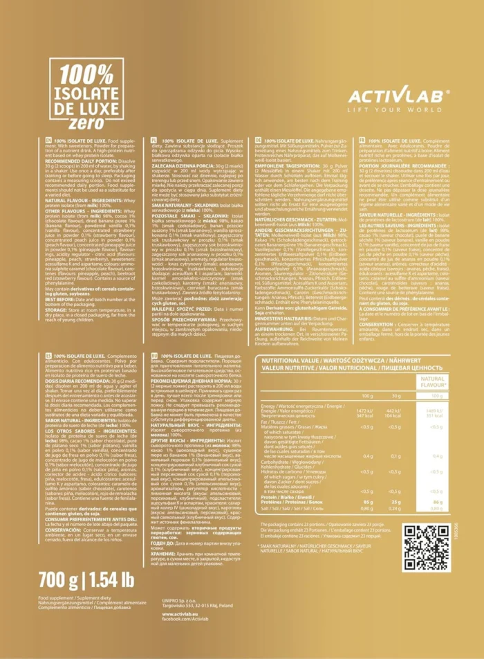 وی ایزوله دلوکس اکتیولب