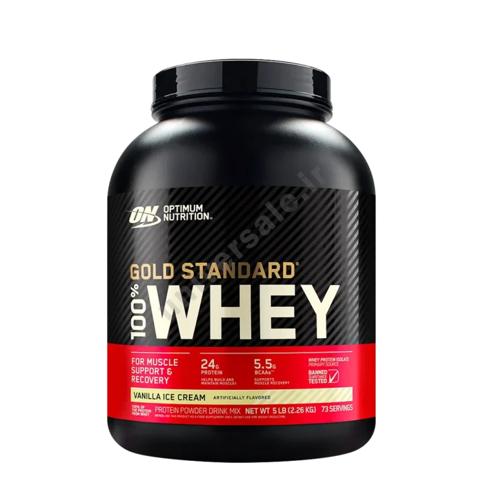 پروتئین وی گلد استاندارد اپتیموم نوتریشن