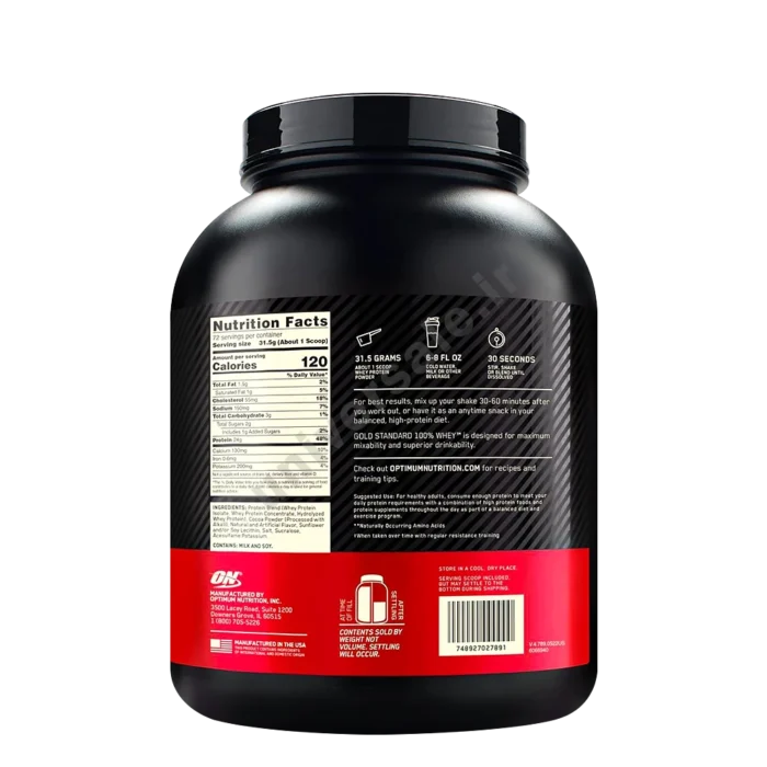 پروتئین وی گلد استاندارد اپتیموم نوتریشن