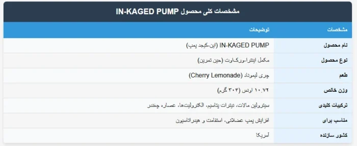 N-KAGED PUMP 304