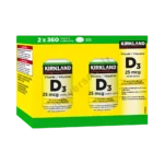 ویتامین دی3 کرکلند Kirkland Vitamin D3