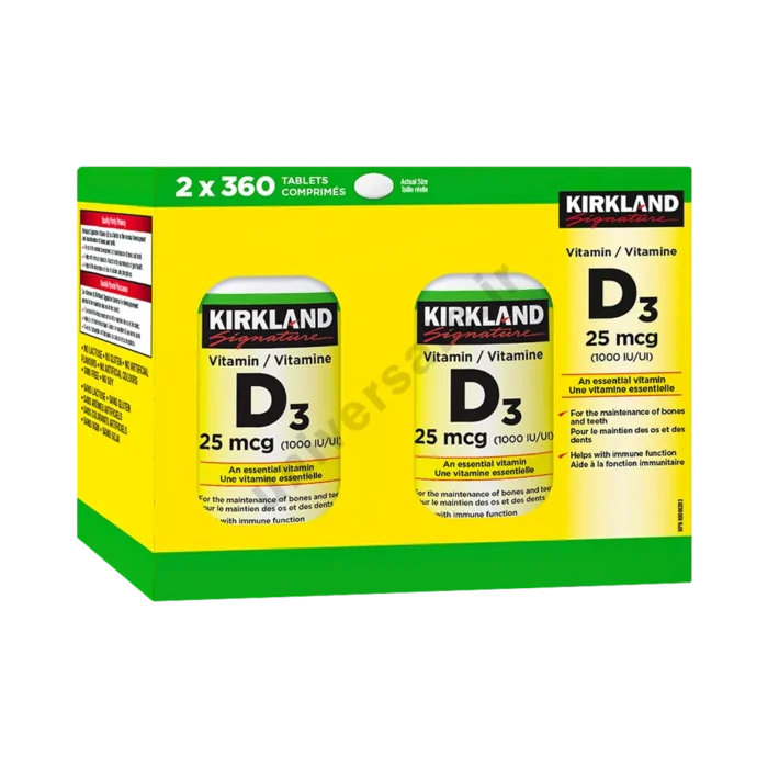 ویتامین دی3 کرکلند Kirkland Vitamin D3