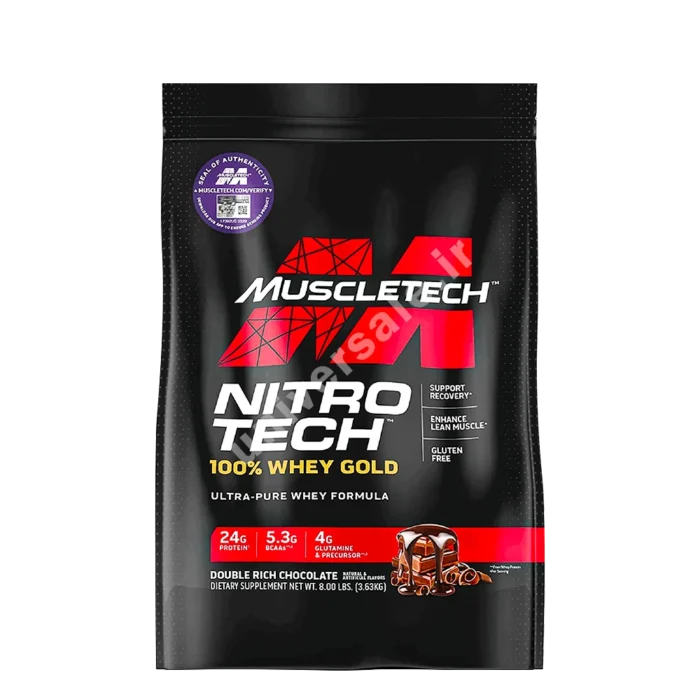 پروتئین وی گلد نیترو تک ماسل تک 3.8 کیلویی