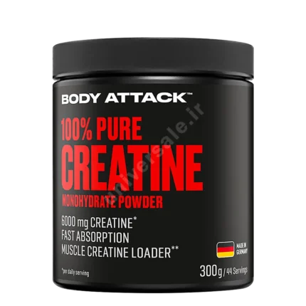 کراتین پیور بادی اتک 100%خالص BODY ATTACK 100% PURE CREATINE