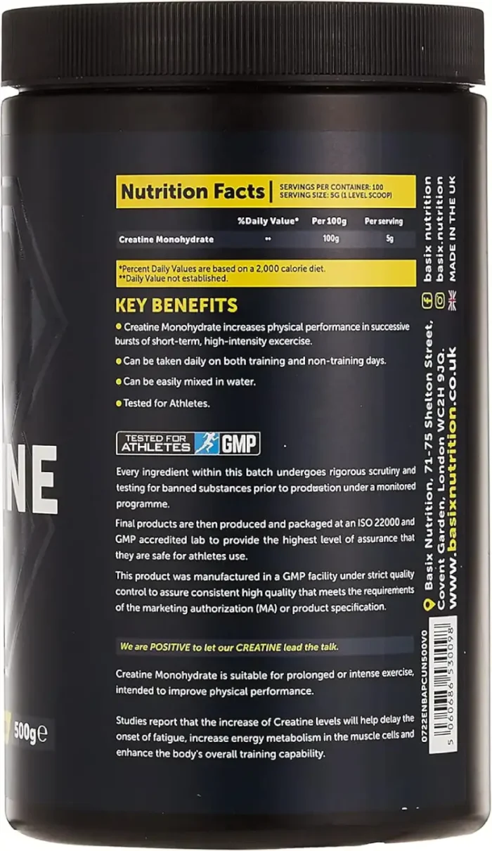 BASIX PURE CREATINE