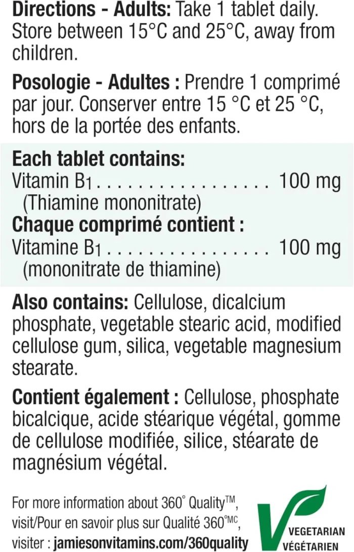 Jamieson Vitamin B1