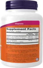 Now Vitamin E-400 IU