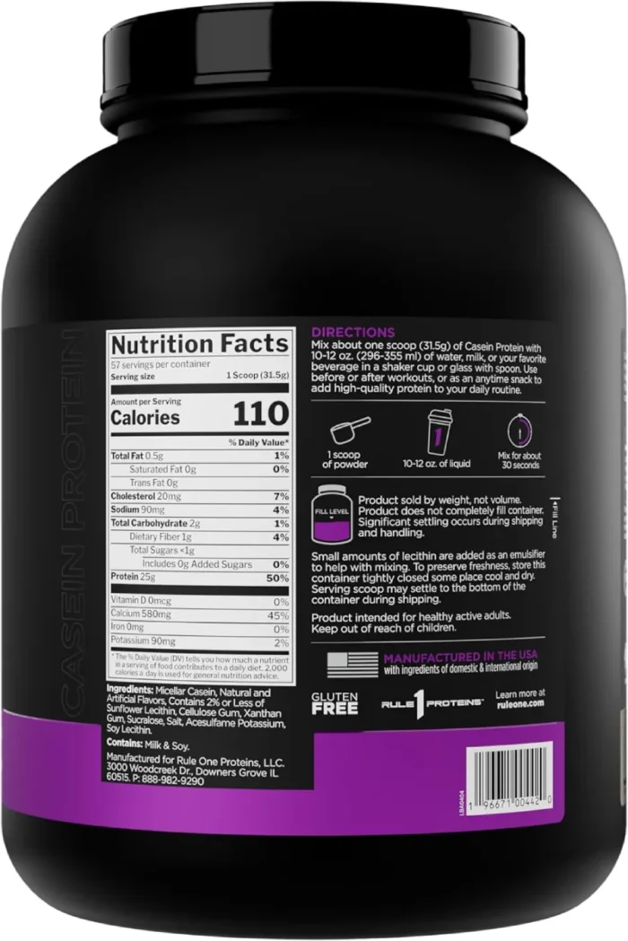 RULE 1 R1 Casein Protein