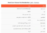چربی سوز بدون محرک استیل کور