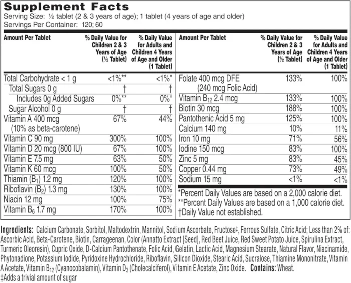 Flintstones Complete Multivitamins