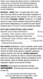 کلسیم منیزیم ویتامین D3 جمیسون Jamieson Calcium Magnesium + Vitamin D3