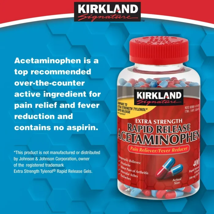 Kirkland Acetaminophen Rapid Release