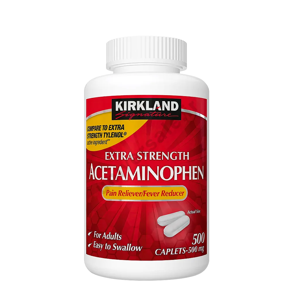 ki41-9s7f9e7 استامینوفن قرمز کرکلند رپید رلیز قوی Kirkland Acetaminophen Rapid Release