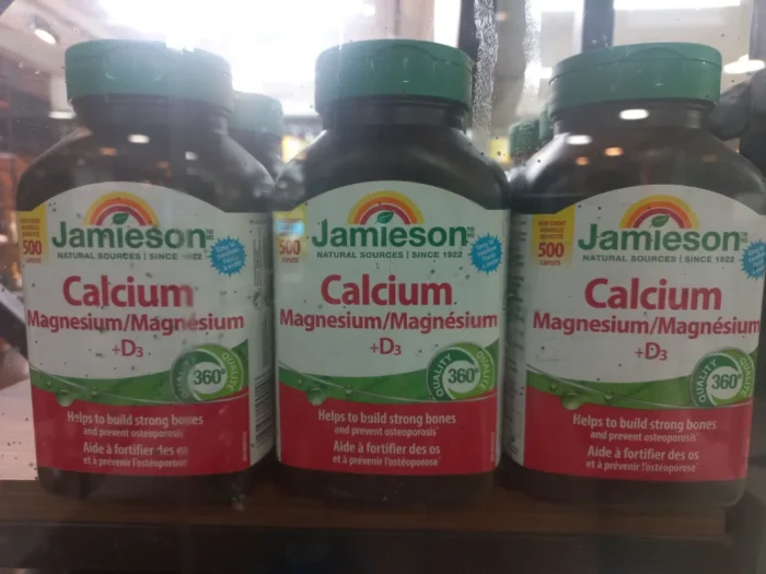 کلسیم منیزیم ویتامین D3 جمیسون Jamieson Calcium Magnesium + Vitamin D3