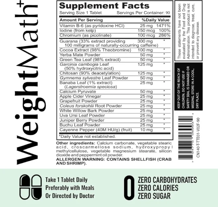 Afterave WeightMath Plus