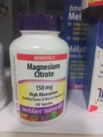 Webber Naturals Magnesium Citrates