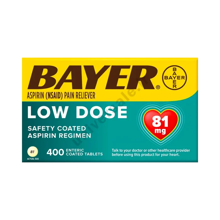 آسپرین بایر آلمان 81 میلی گرم