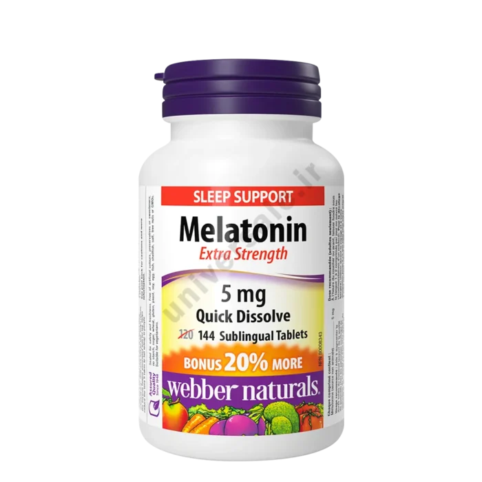 ملاتونین وبر نچرالز 144 عدد