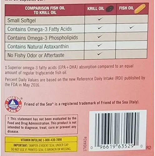 Kirkland Signature Krill Oil-174283 روغن کریل کرکلند