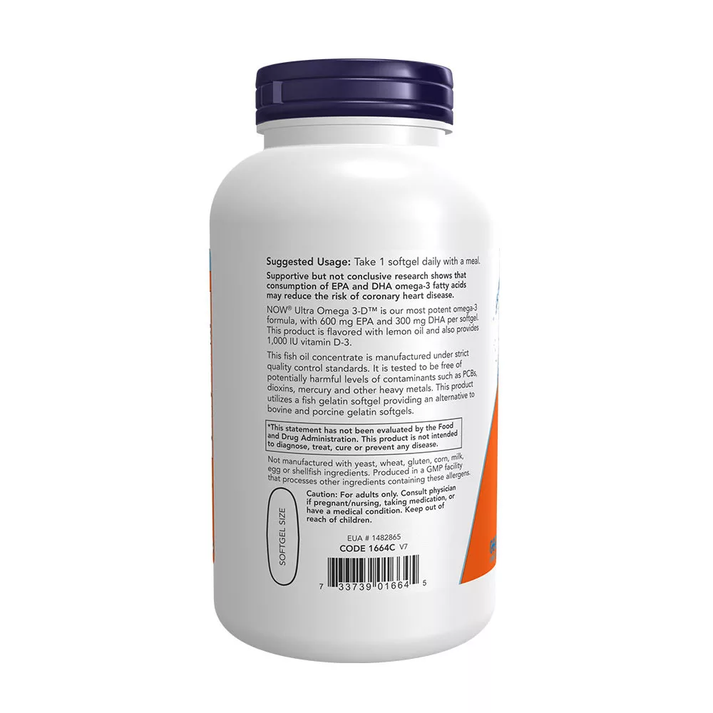 NOW Foods Ultra Omega389741 اولترا امگا 3 ناو فودز