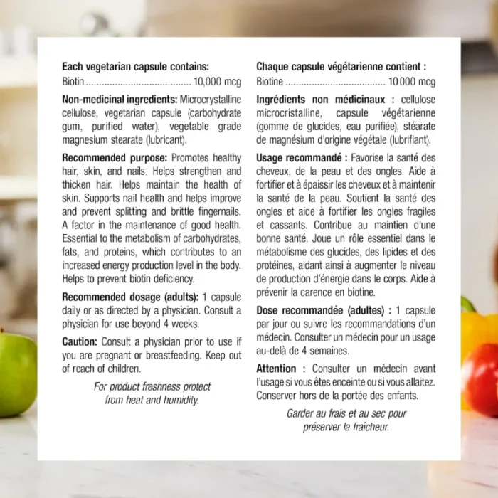 Webber Naturals Biotin