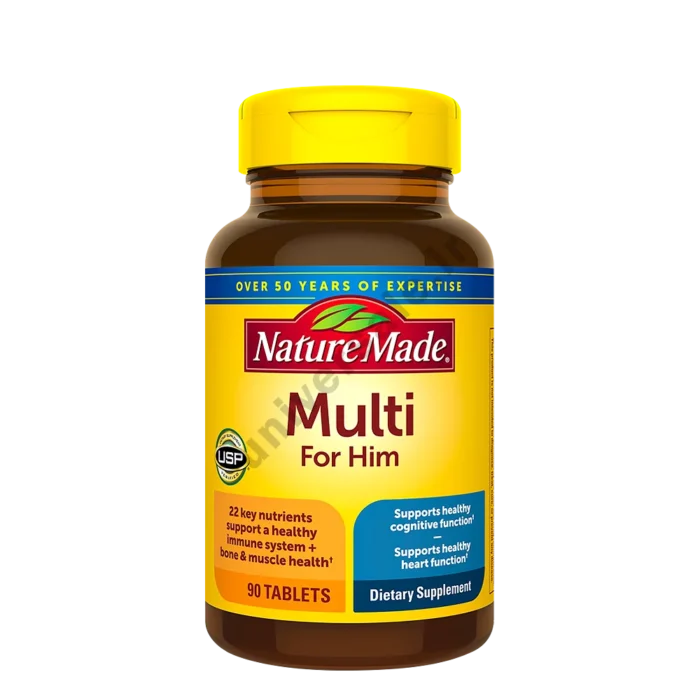 مولتی ویتامین مردانه نیچرمید 90 عدد