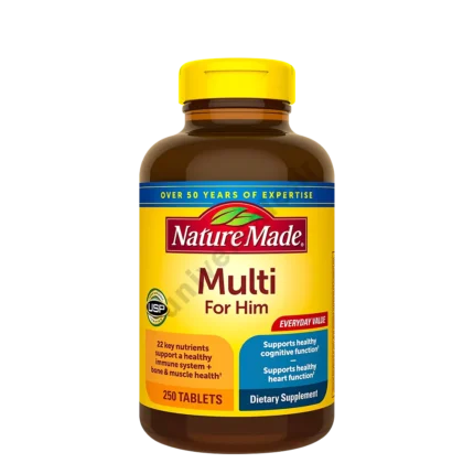 مولتی ویتامین مردانه نیچرمید 250 عدد
