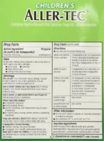 Kirkland Children’s Aller-Tec Liquid