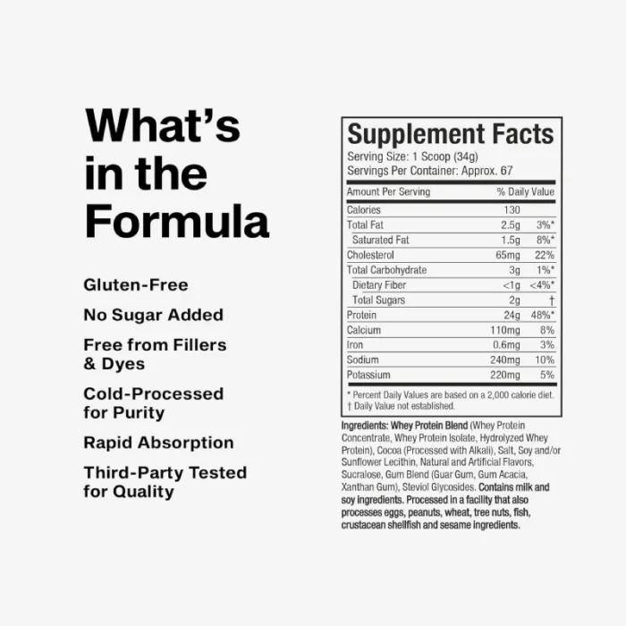 پروتئین نیتروتک وی گلد ماسل تک