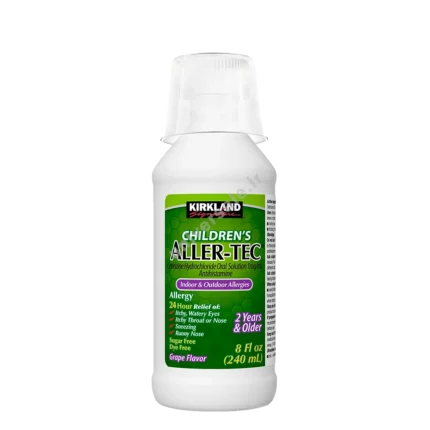 آلرتک مایع کرکلند ضد آلرژی کودکان
