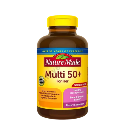 مولتی ویتامین زنانه نیچرمید بالای ۵۰ سال