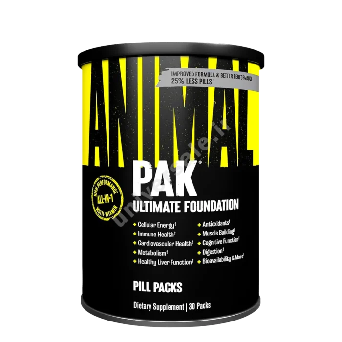 مولتی ویتامین انیمال پک یونیورسال 30 پک