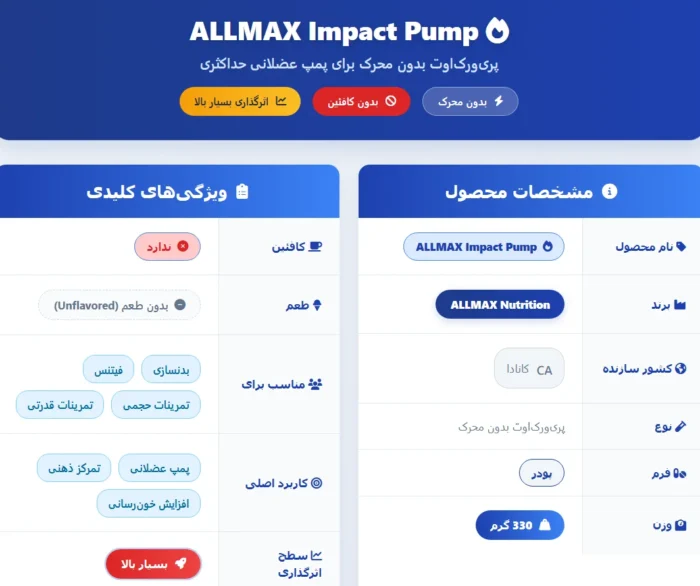پمپ ایمپکت آلمکس