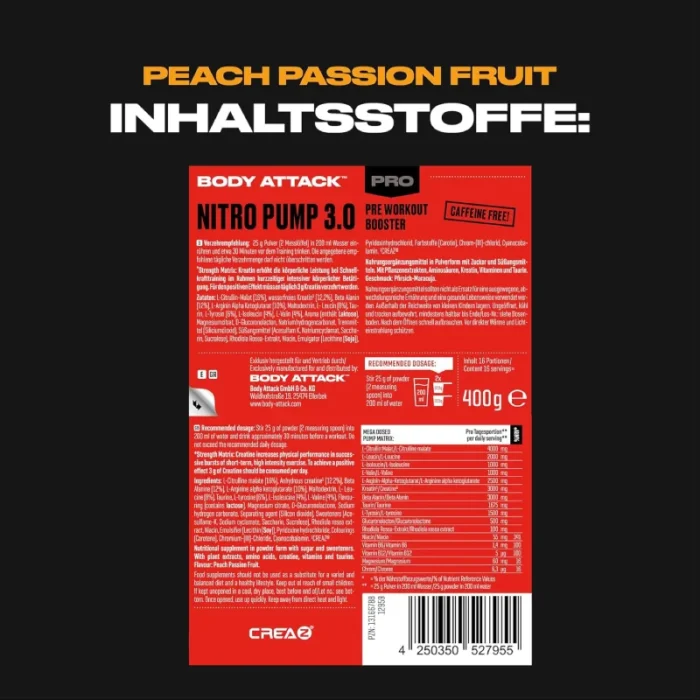 Body Attack Nitro Pump