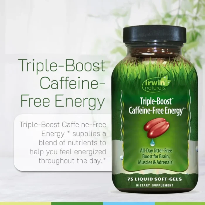 Irwin Naturals Triple-Boost Caffeine-Free Energy