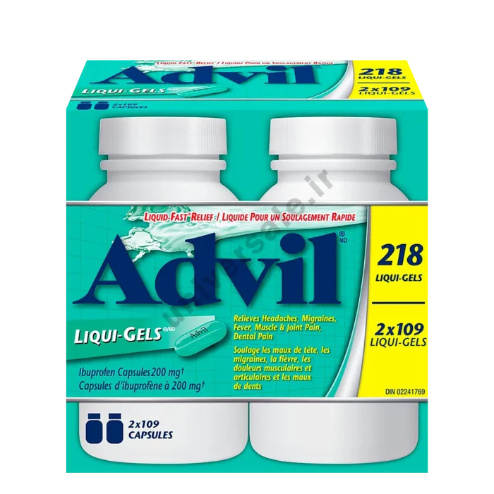 کپسول ژله‌ای ادویل 218 عددی