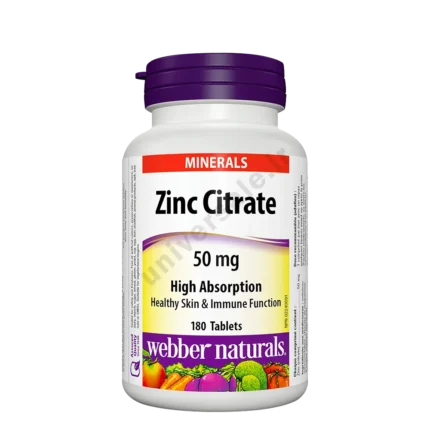 زینک سیترات وبر نچرالز